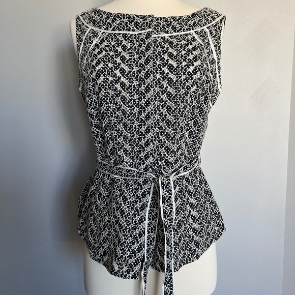 Eileen Fisher Long-Sleeve Black Silk Jersey Relaxed‎ Tunic Top w/ Sheer Layer - Picture 1 of 13